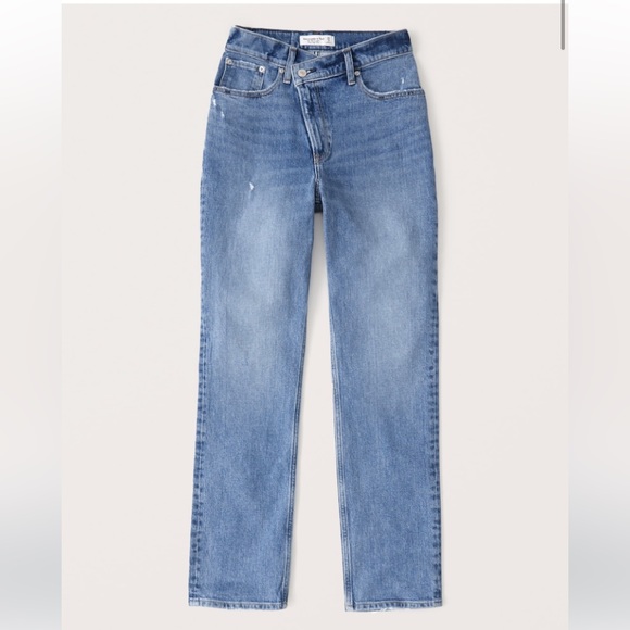 Abercrombie & Fitch Denim - Abercrombie Curve Love 90’s Straight Jean